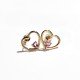 Rose Gold & Rose Sapphire Love Me Luxe Earring